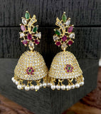 Premium AD Earrings Jhumkas JH3564