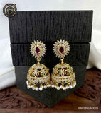 Premium AD Earrings Jhumkas JH3570