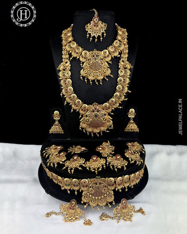 Buy High Quality South Indian Jewelry, Temple Jewelry, Ad Stone Choker ...