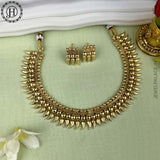 Elegant Gold Finish Designer Necklace JH3773