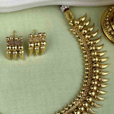 Elegant Gold Finish Designer Necklace JH3773