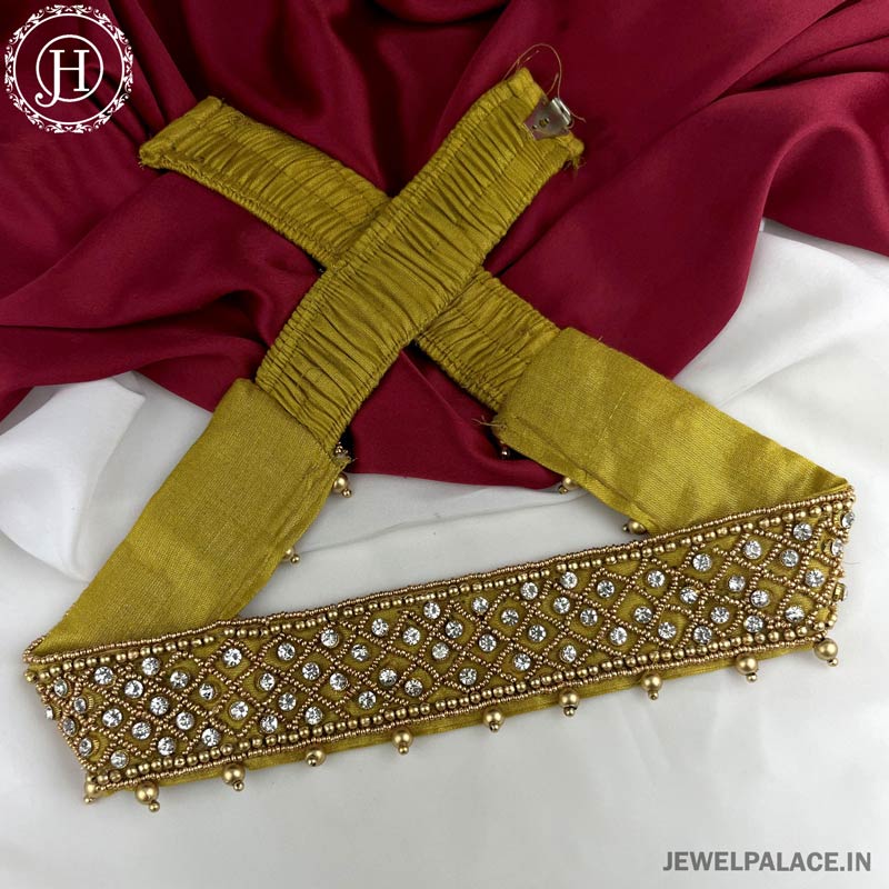 Aari Work Hip Belt, Waist Chain, Traditional Indian Handmade Belt.