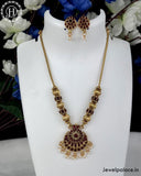 Elegant Antique Necklace With Earrings JH4164