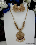 Elegant Antique Necklace With Earrings JH4168