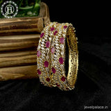 Premium American Diamond Bangles Set JH4238